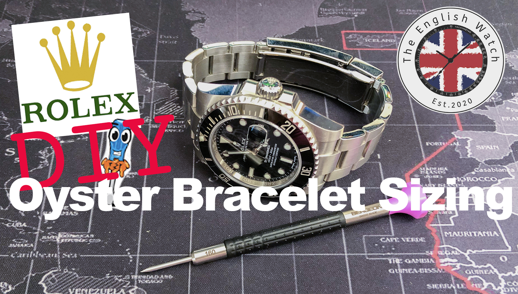 Solid steel Oyster bracelet strap for Rolex Watch - LuxuryWatchStraps –  luxurywatchstraps.co.uk